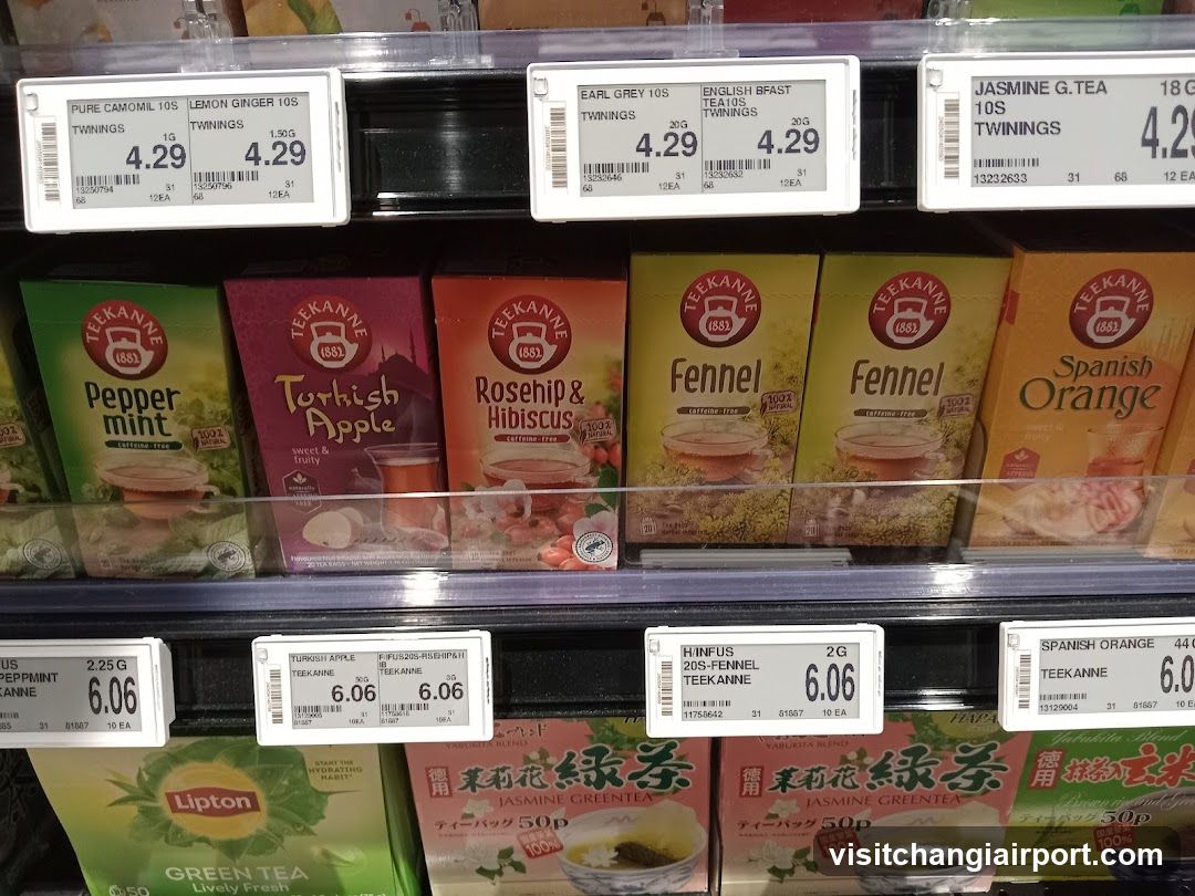 Teekanne Tea Shelf Display