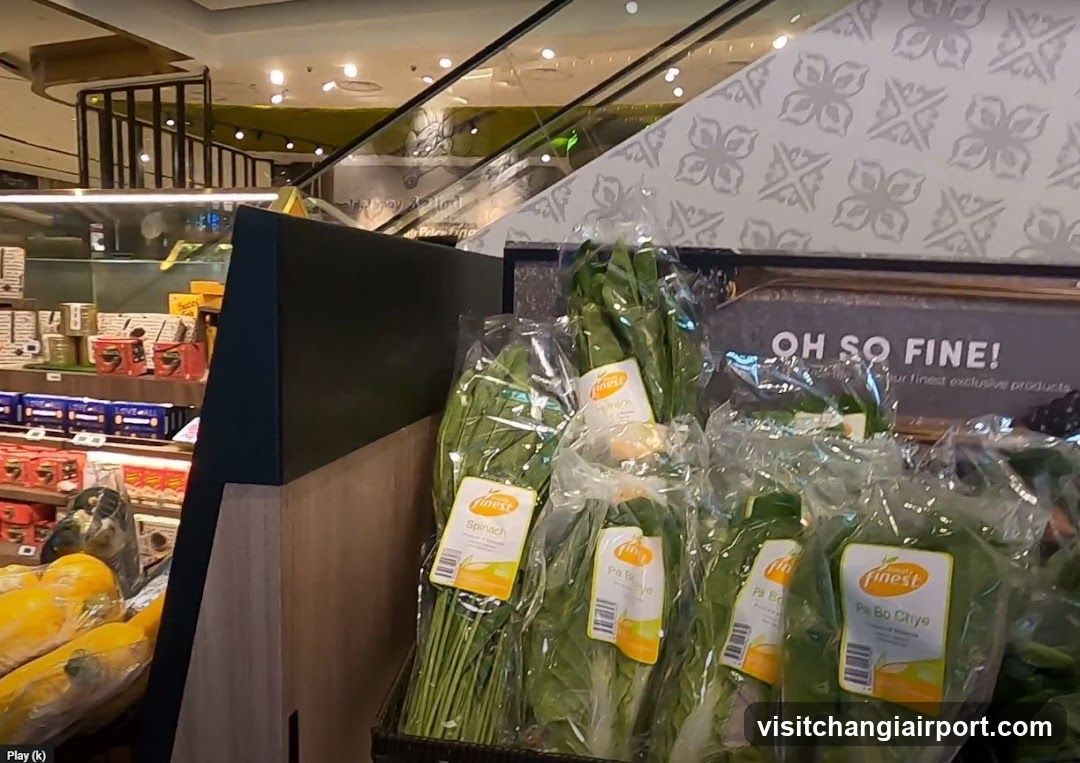 Grocery Store Interior Display