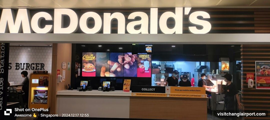 McDonald's Changi Airport T2 Arrival