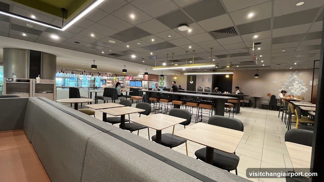 Modern Cafeteria Interior