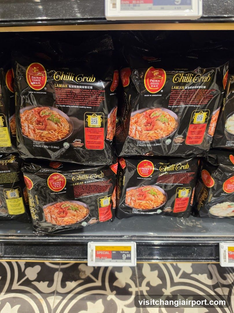 Chilli Crab Ramen Display