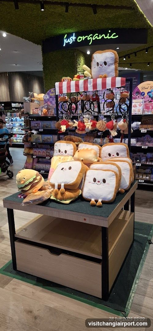 Just Organic Store Interior Display