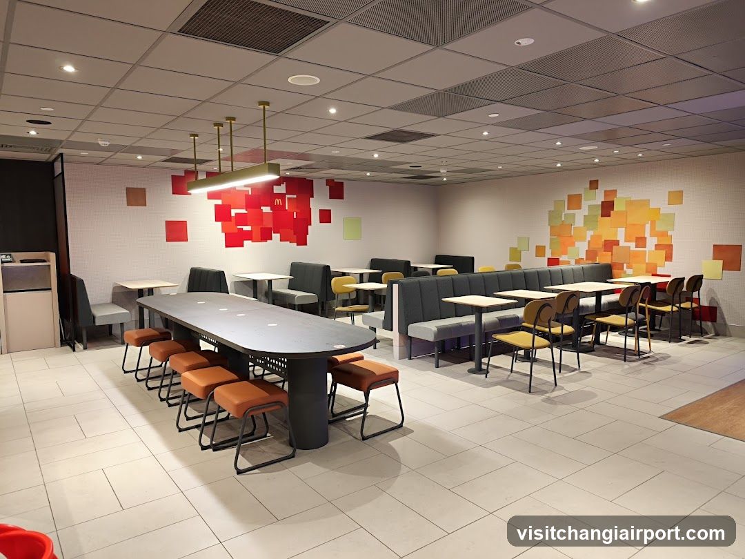 McDonald's Interior Dining Area