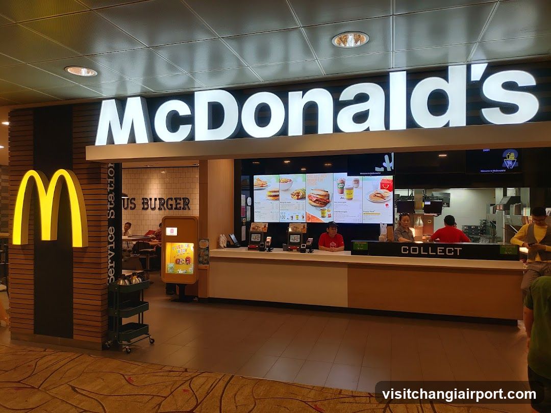 McDonald's Changi Airport T2 Arrival