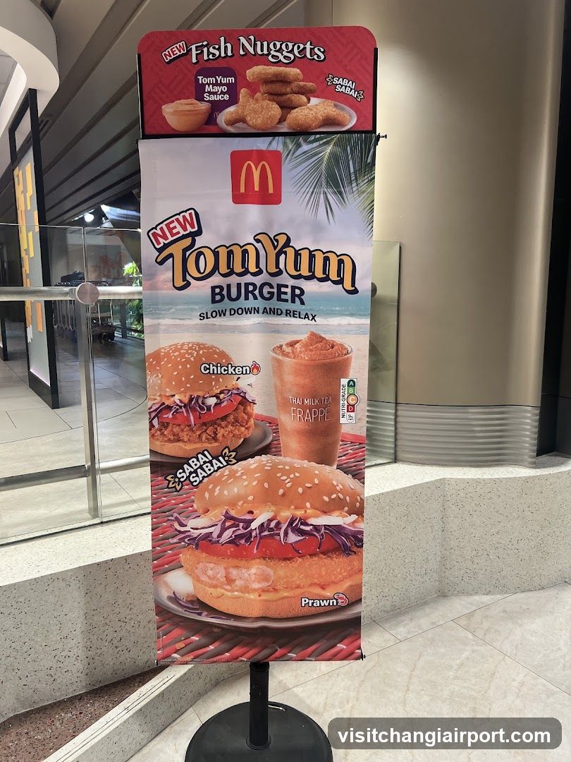McDonald's New Menu Display
