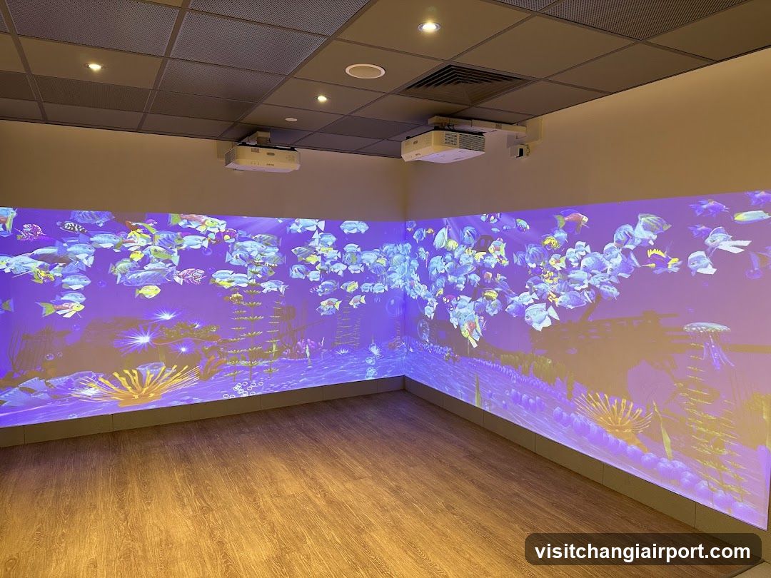 Immersive Fish Projection Room