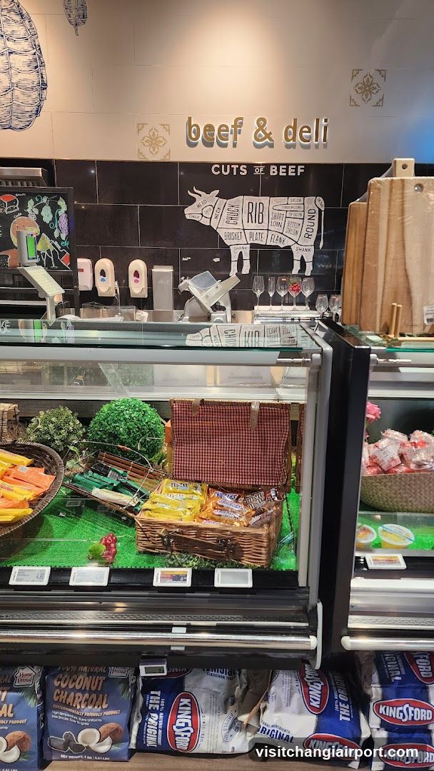 Beef & Deli Counter Display