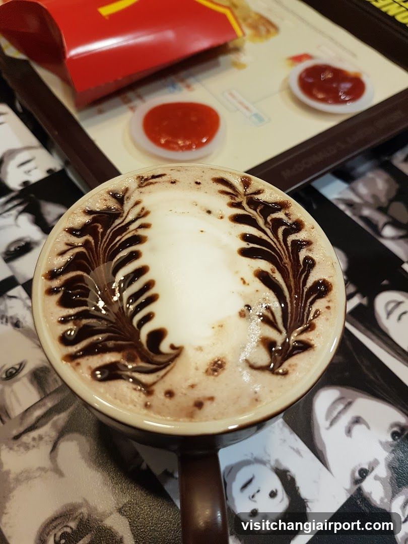 Latte Art with Fast Food