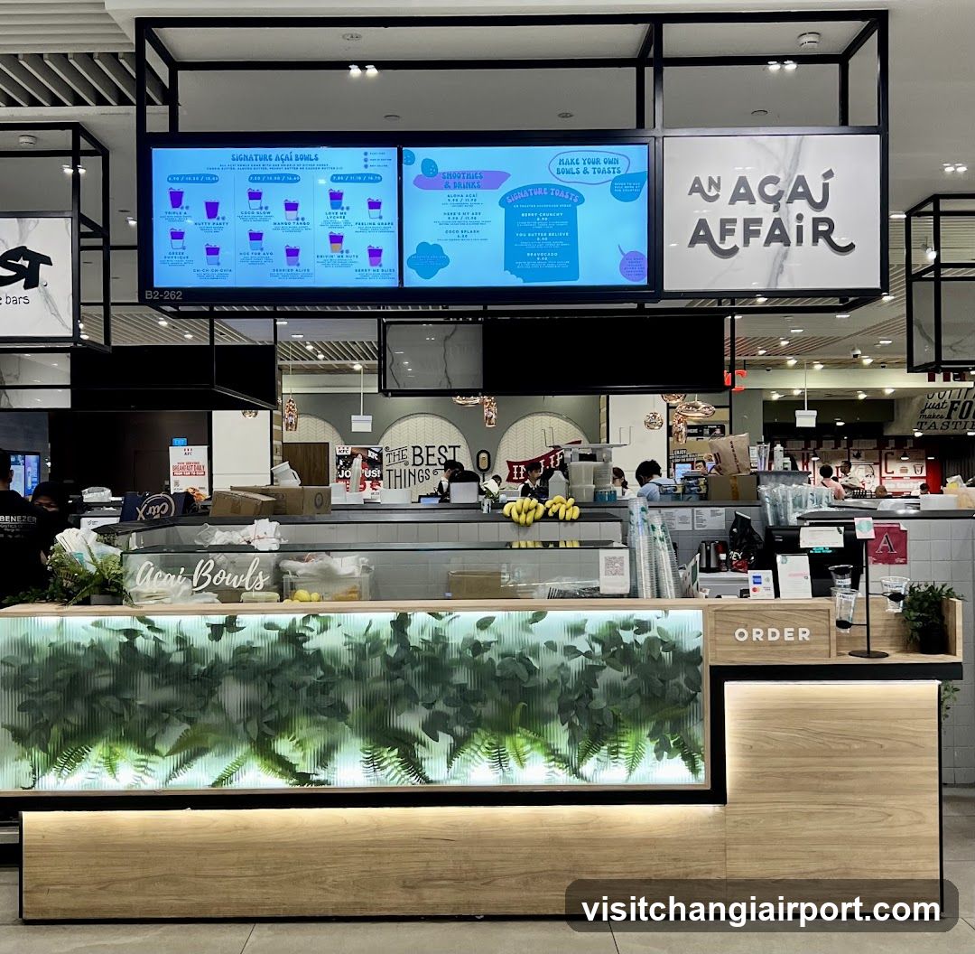 Açaí Bowl Shop Interior
