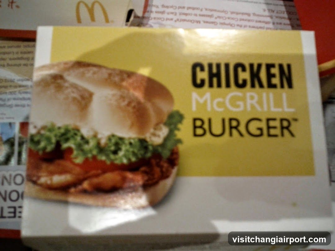 Chicken McGrill Burger Box