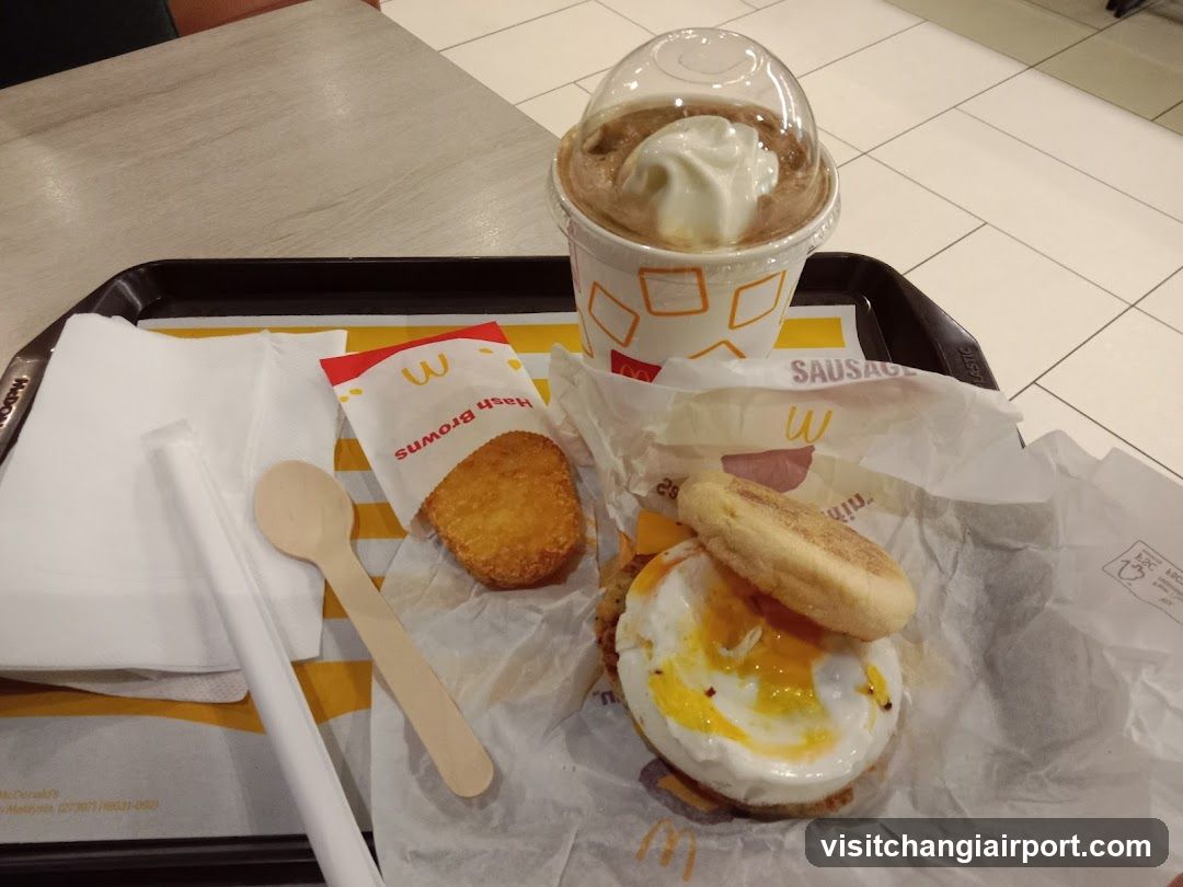 McDonald's Breakfast Tray