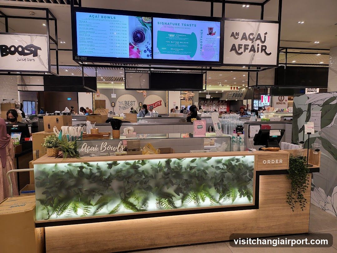 Açaí Bowl & Signature Toasts Counter
