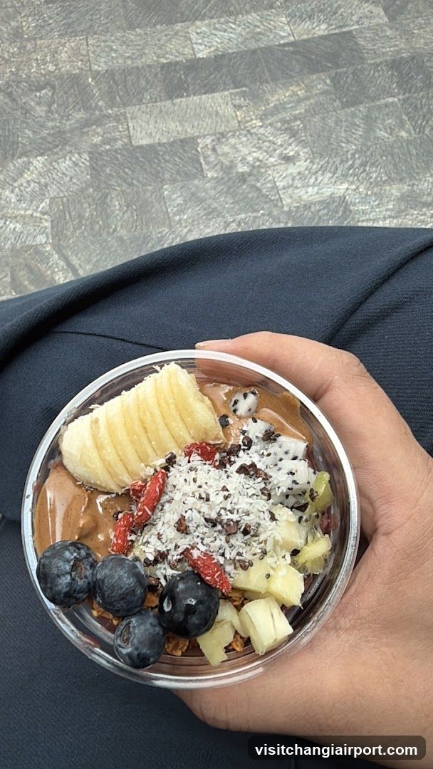 Acai Bowl with Fruits and Coconut