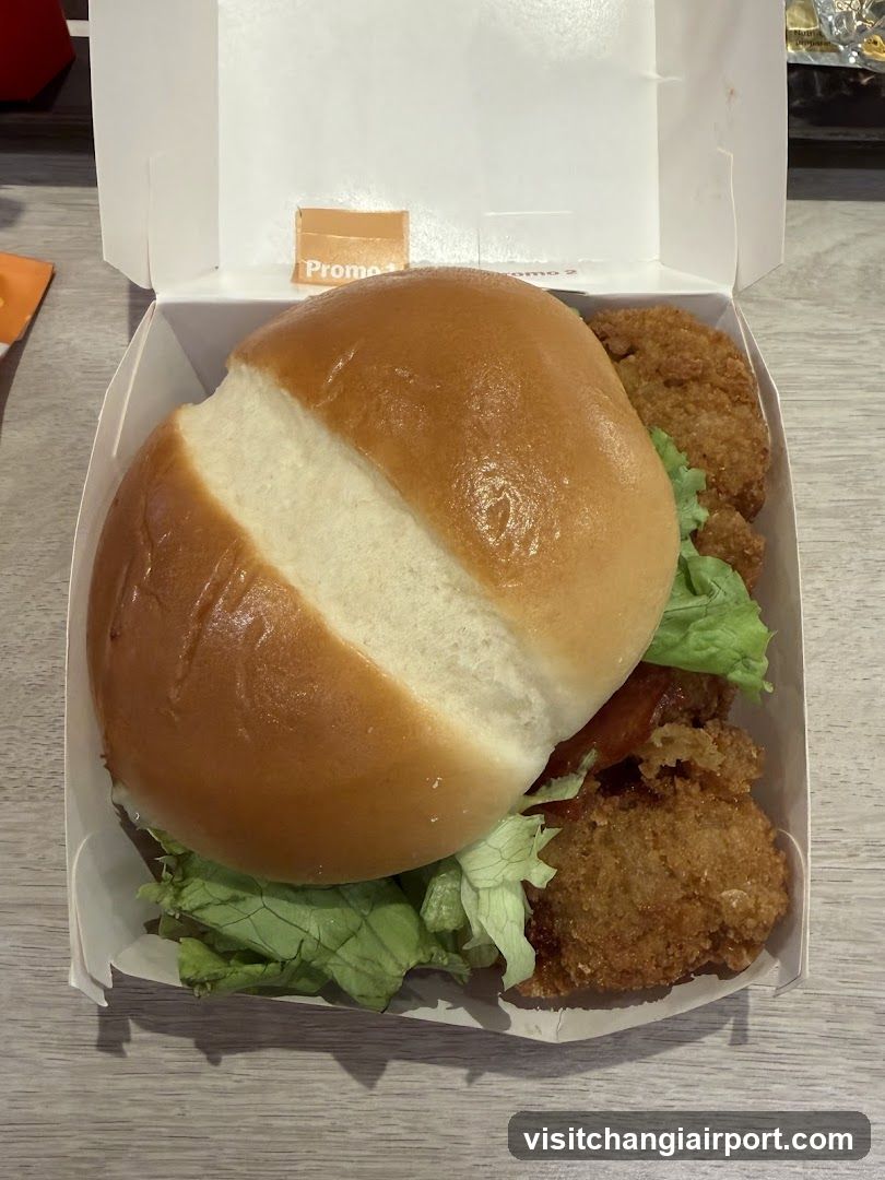 Fried Chicken Sandwich in Box