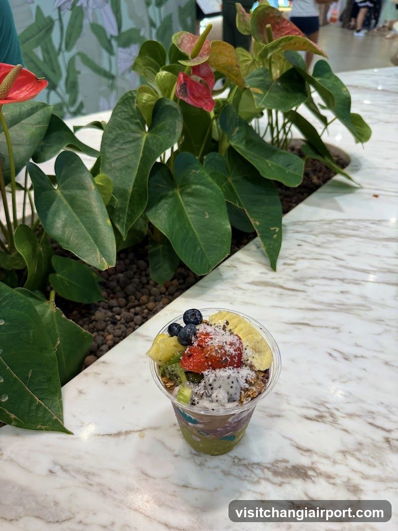 Fruit Bowl with Plants
