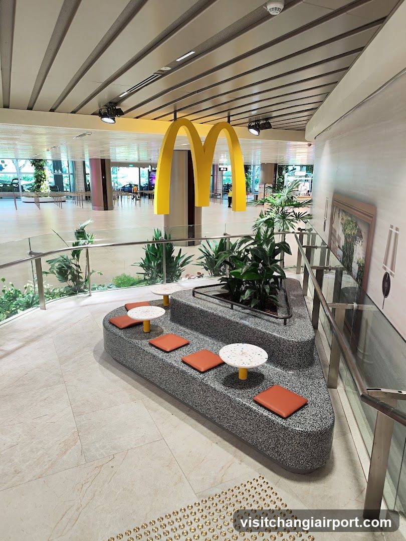 McDonald's Interior Seating Area