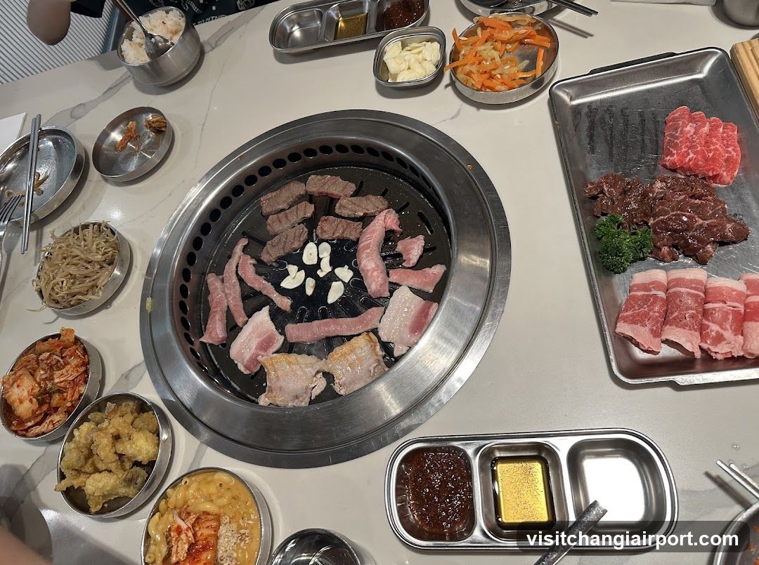 Korean BBQ Table Setting