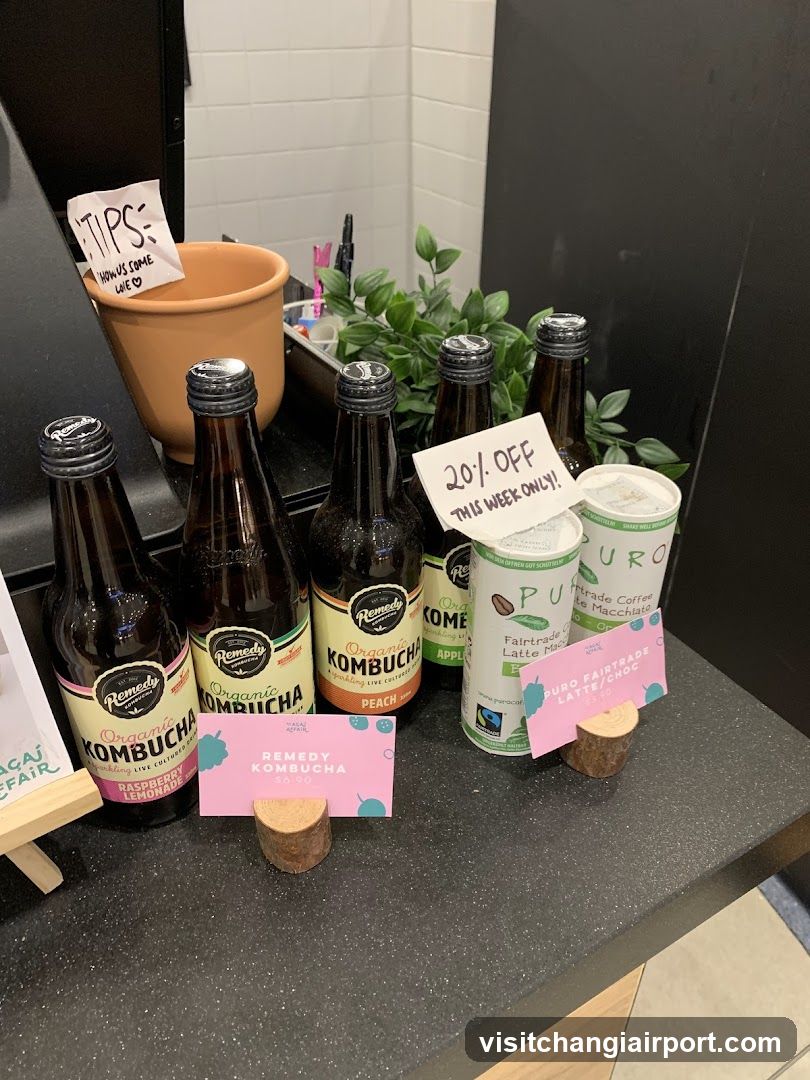 Beverage and Coffee Display