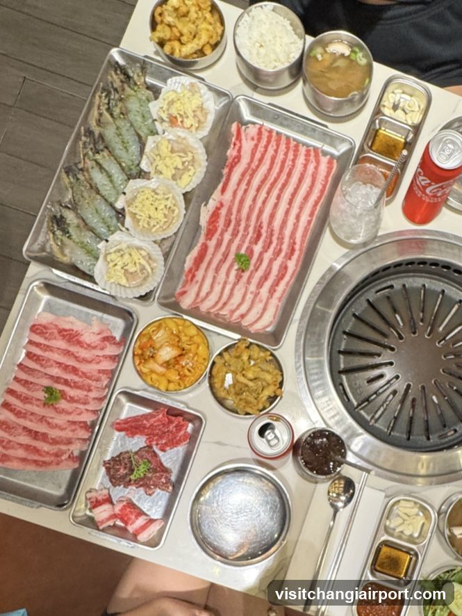Korean BBQ Spread