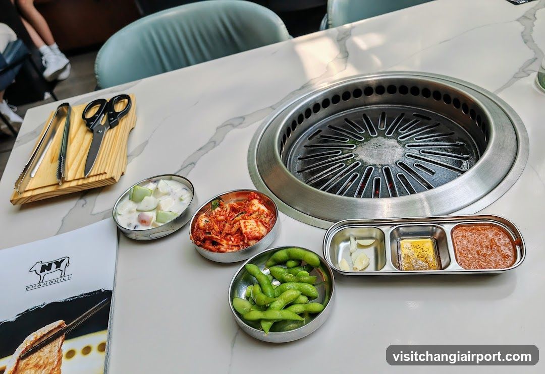 Korean BBQ Table Setting