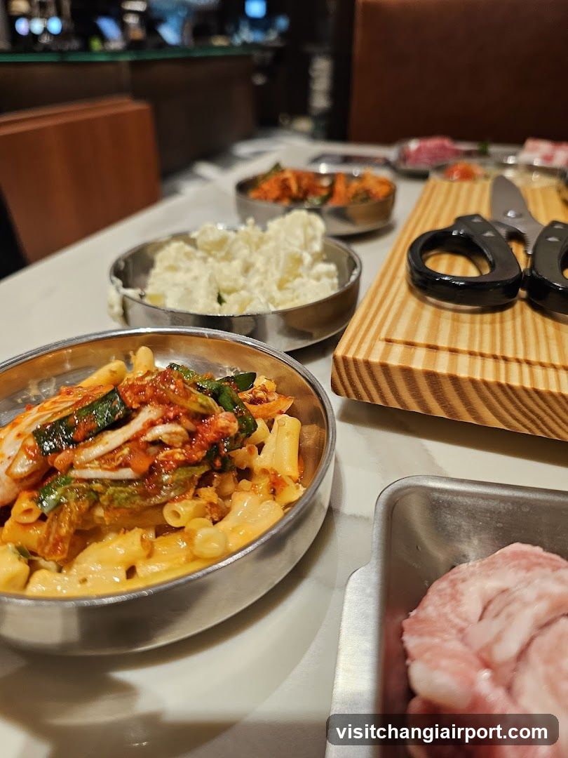 Korean BBQ Meal Spread