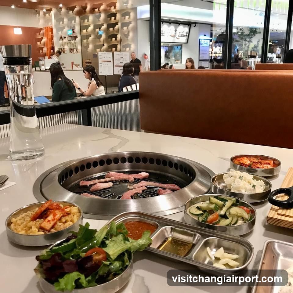 Korean BBQ Dining Scene