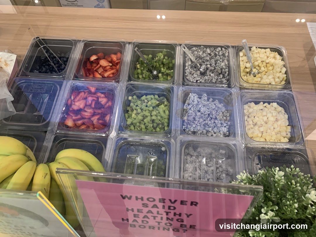 Fruit Salad Bar Display