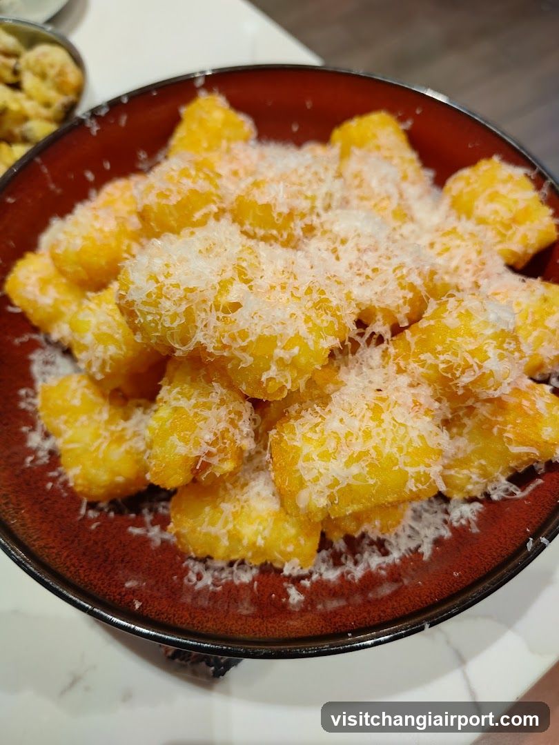 Coconut Topped Fried Snacks