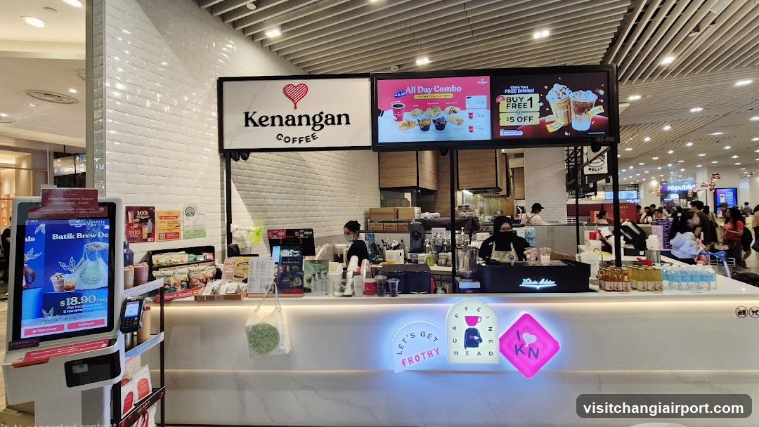 Kenangan Coffee Shop Interior