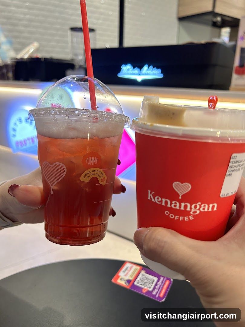 Kenangan Coffee and Fruit Tea