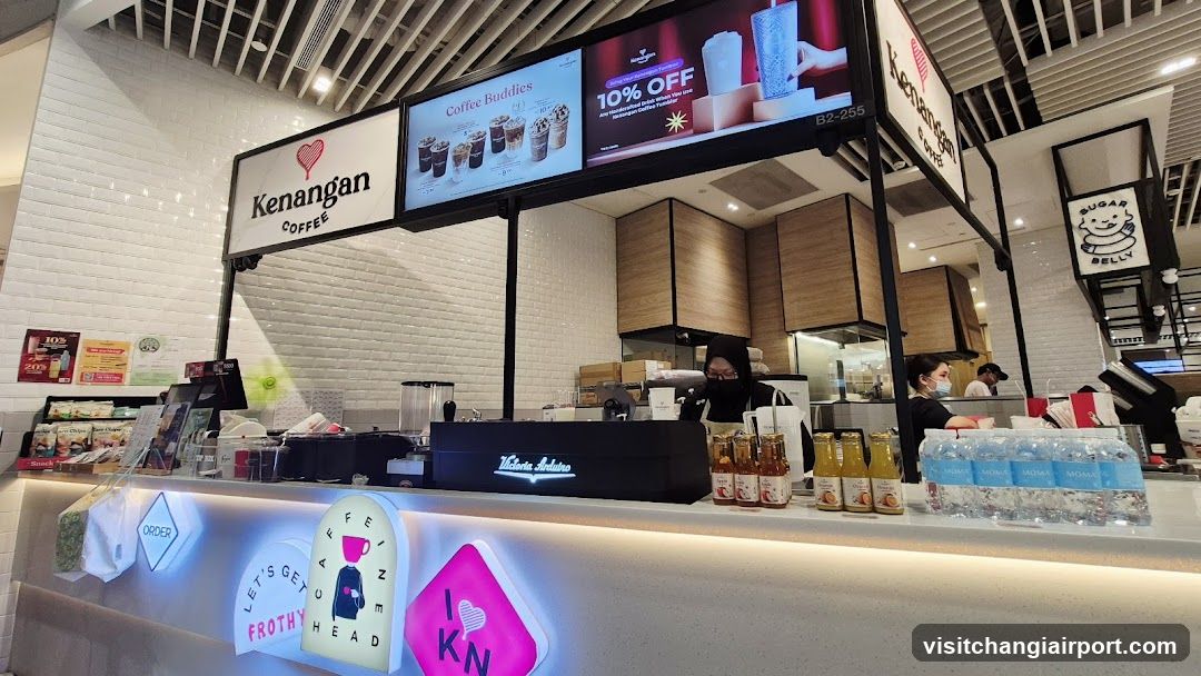Kenangan Coffee Counter Interior