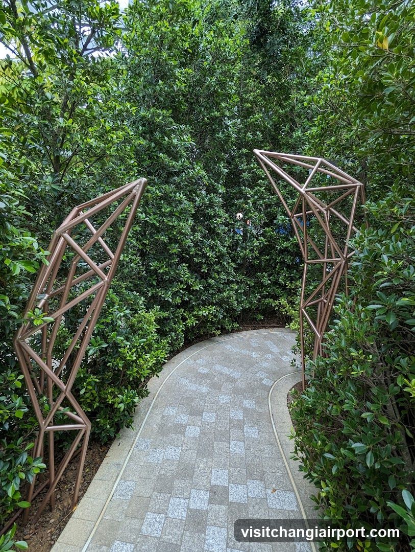 Geometric Garden Archway