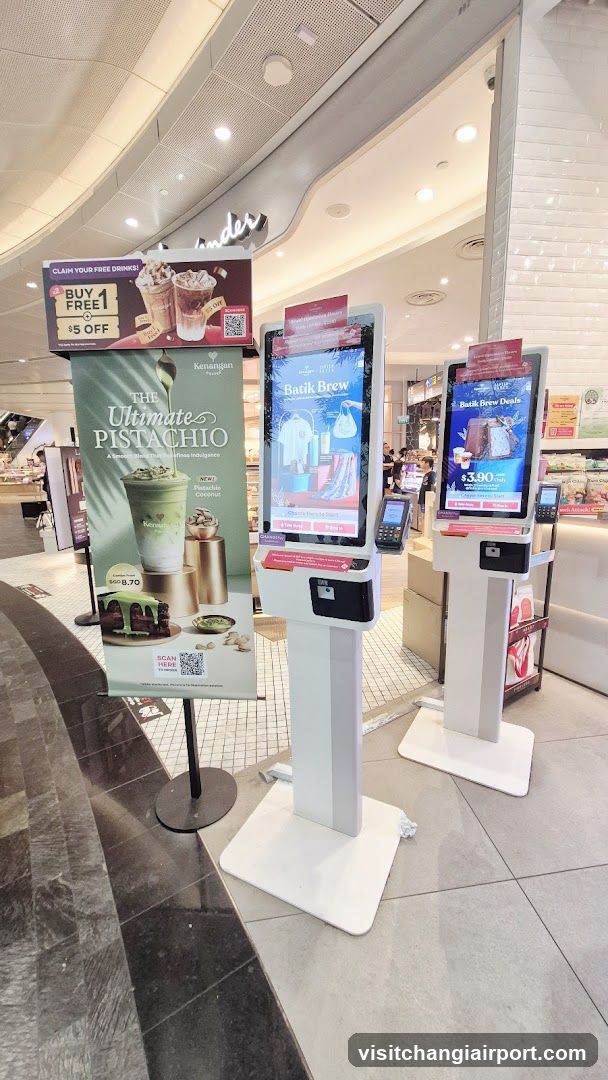 Kopikorn Self-Checkout Kiosk Area