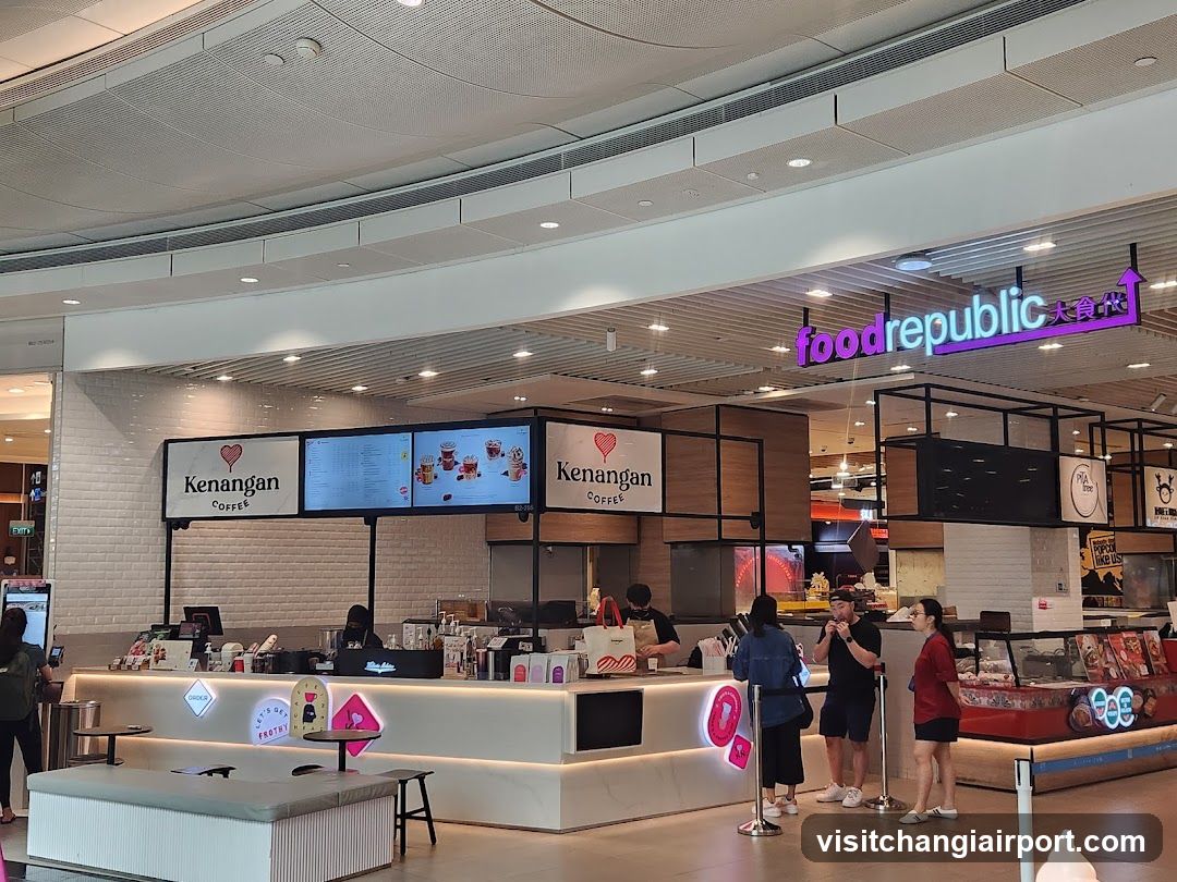 Kenangan Coffee Shop Interior