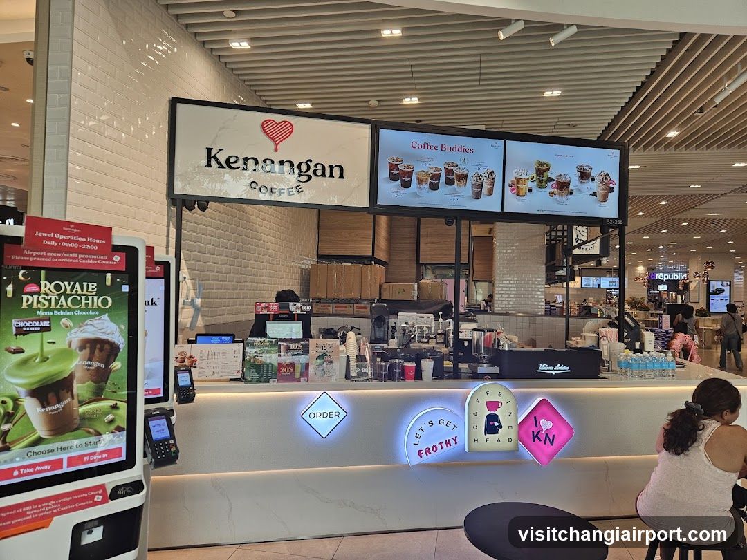 Kenangan Coffee Shop Interior