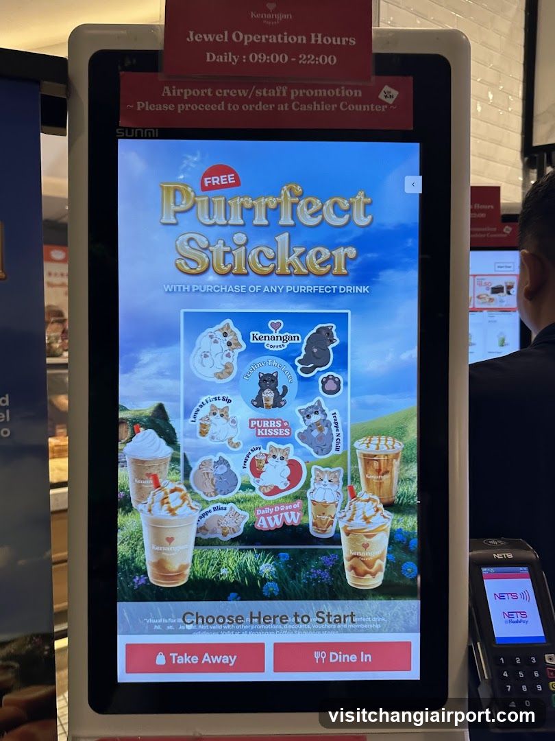 Kampung Purrfect Sticker Promotion