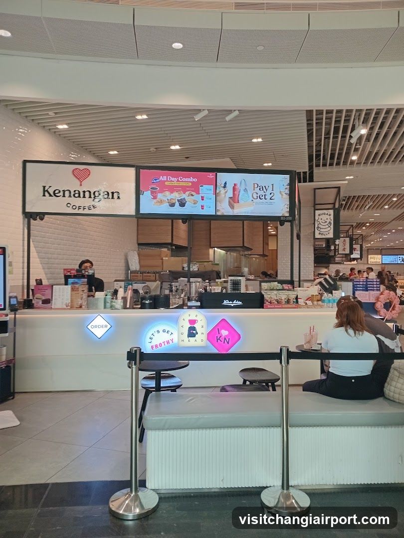 Kenangan Coffee Shop Interior