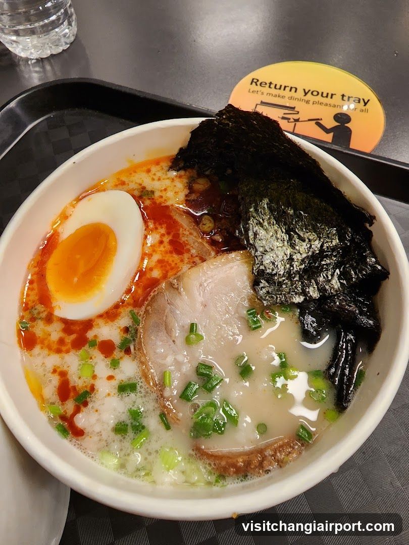 Ramen Bowl with Soft-Boiled Egg and Nori
