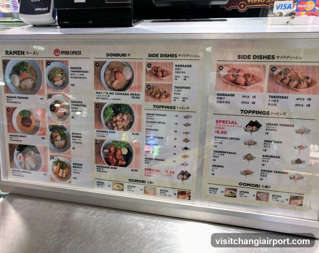 Ippudo Express Menu Board