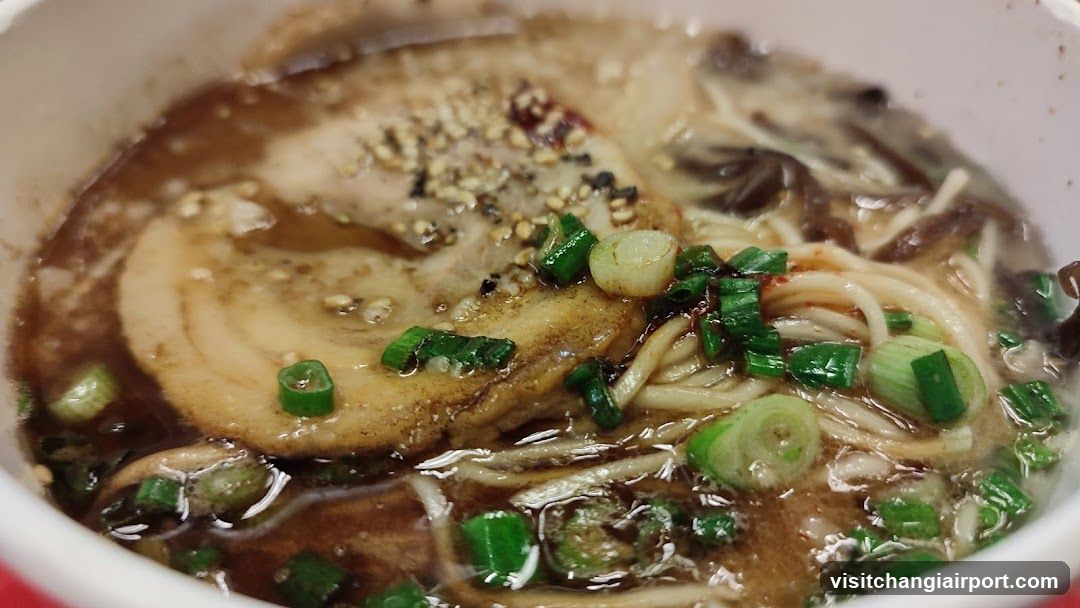 Ramen Bowl with Tofu and Green Onions