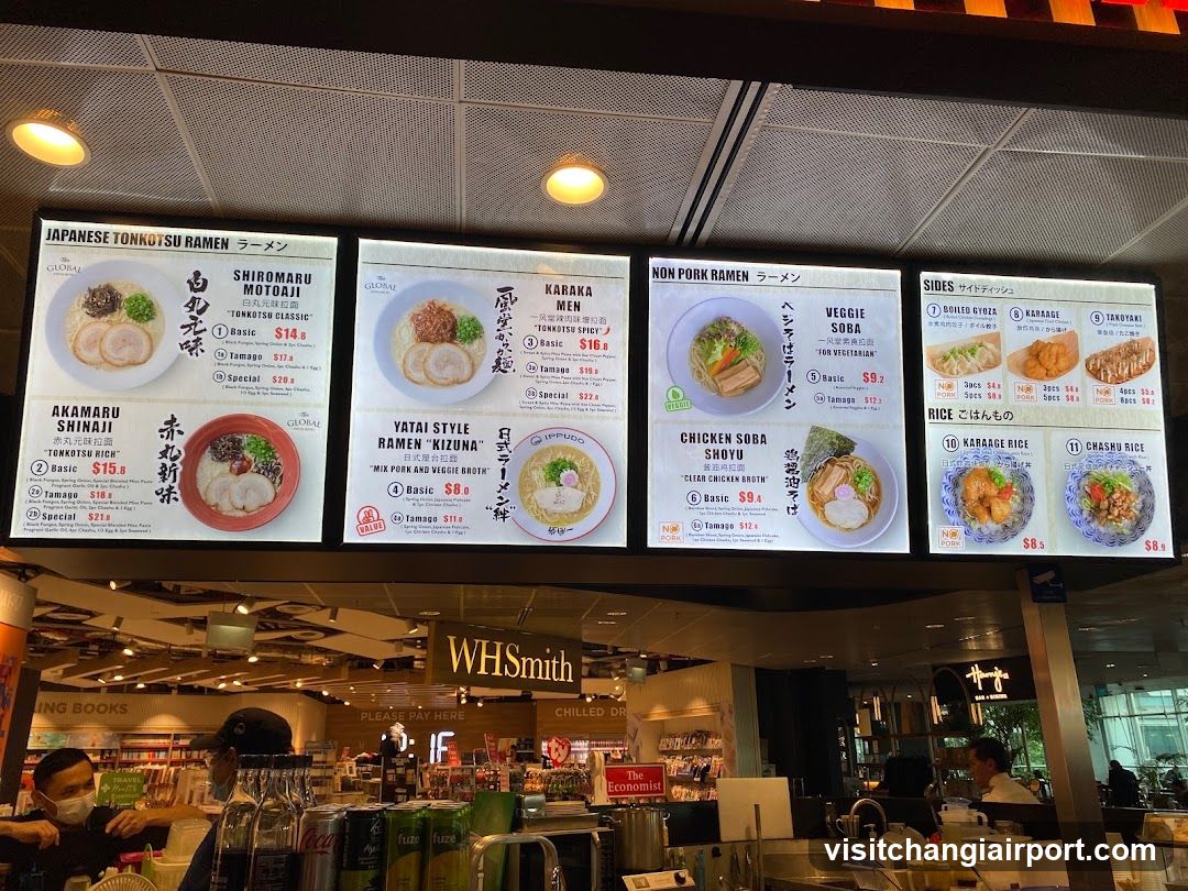 Japanese Ramen Menu Board