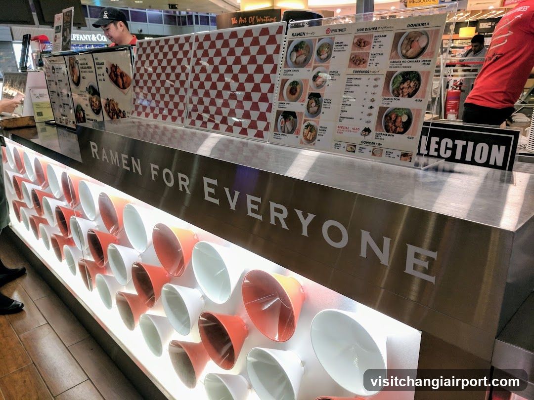 Ramen Counter Display