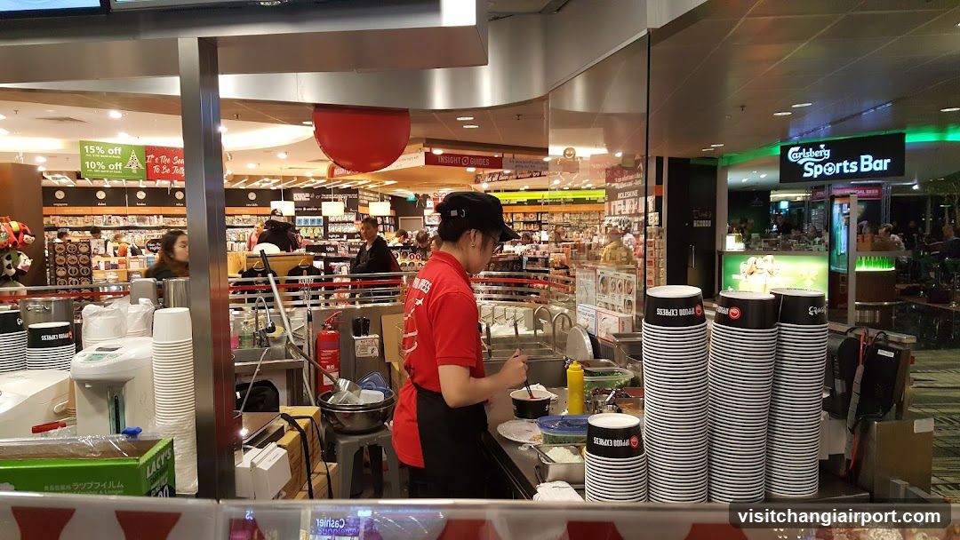 Food Service Area in Mall