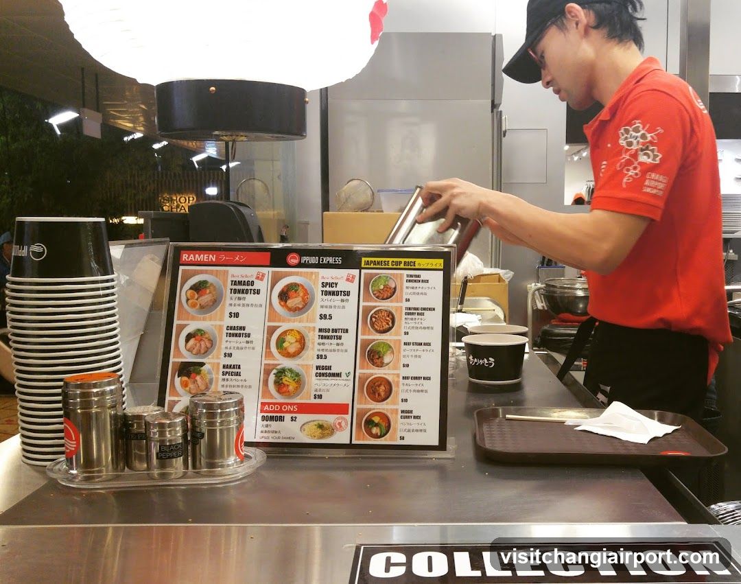 Ramen Shop Counter Scene