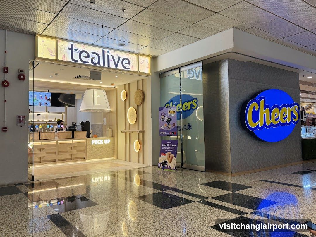 Tealive and Cheers Storefronts