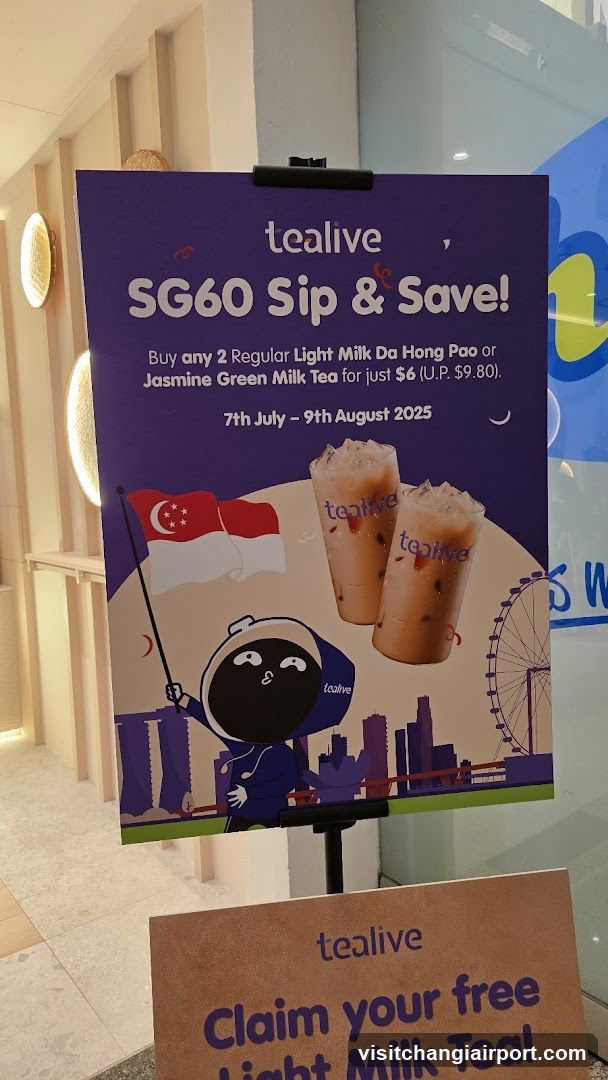 Tealive SG60 Sip & Save!
