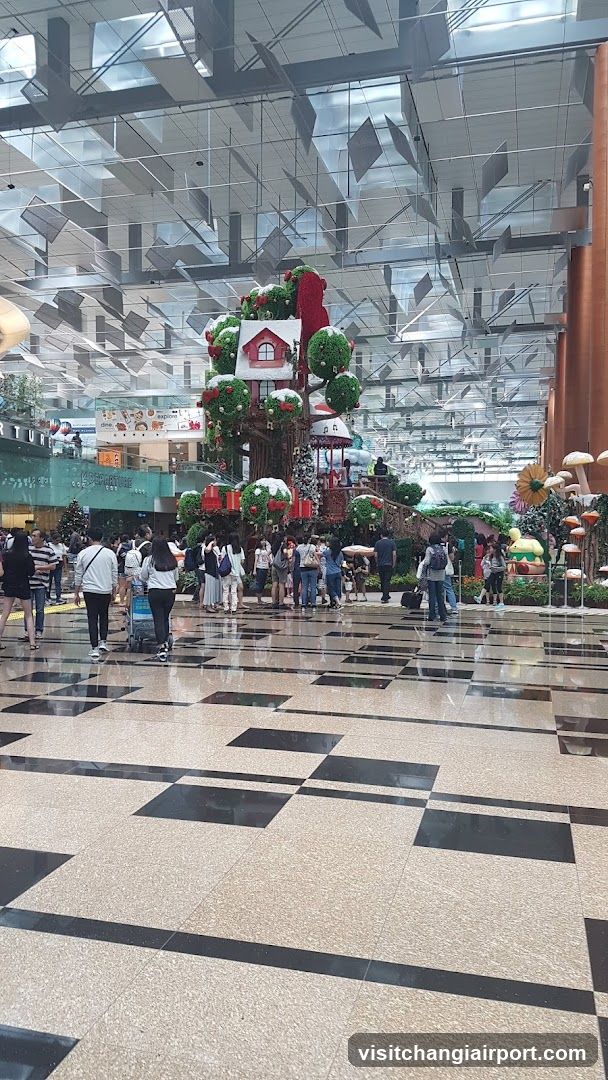 Christmas Tree Display in Mall