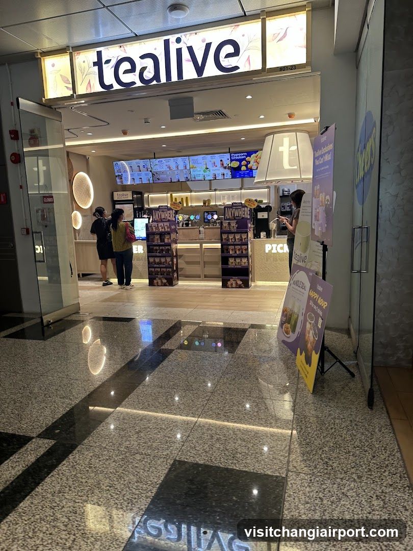 Tealive Store Interior View