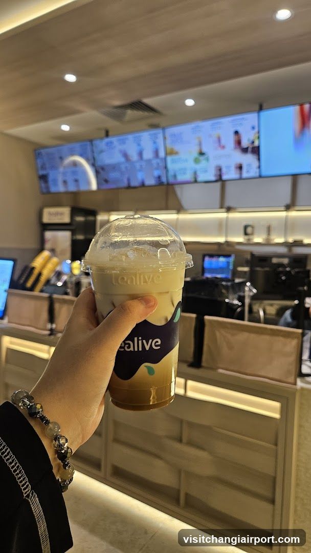 Tealive Drink Interior Shot
