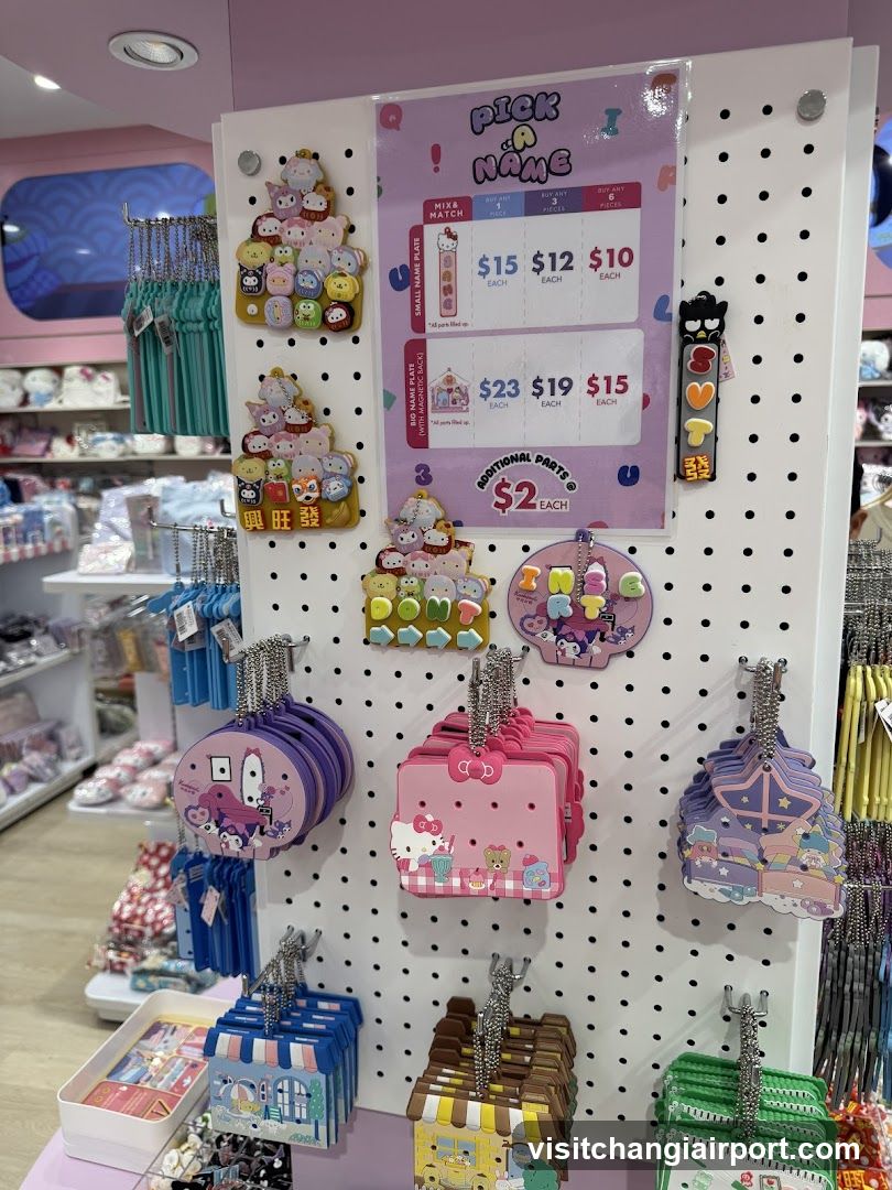 Sanrio Merchandise Display